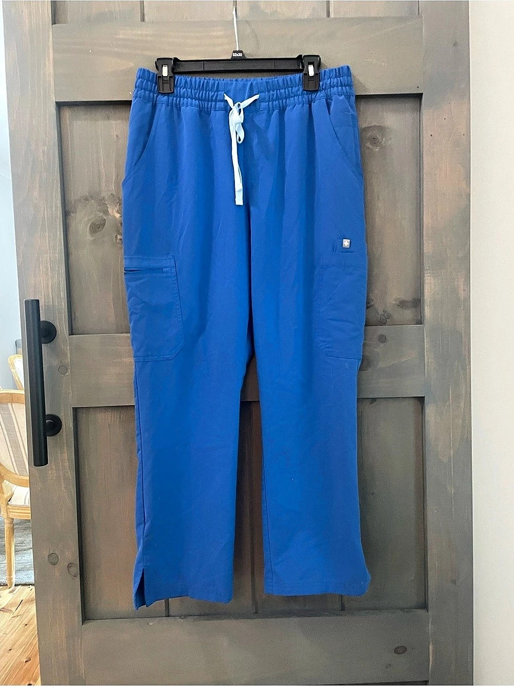 FIGS Technical Collection cargo pants Blue Cargo Pants Size Large Petite